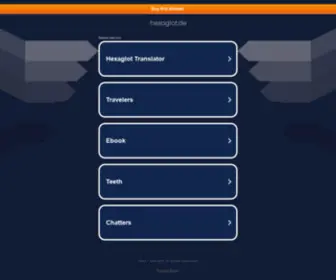 Hexaglot.de(hexaglot) Screenshot