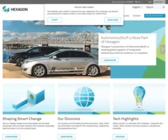 Hexagon.se(Empowering an autonomous future) Screenshot