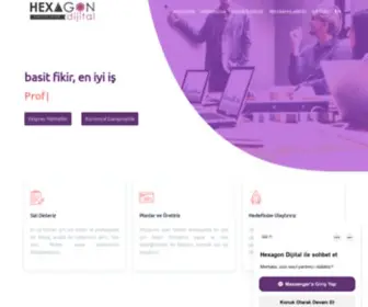 Hexagondijital.com(Reklam Ajans) Screenshot