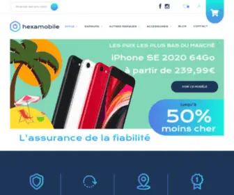 Hexagonemobile.fr(Reconditionnés) Screenshot
