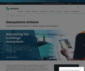 Hexagongeosystems.com(Hexagongeosystems) Screenshot