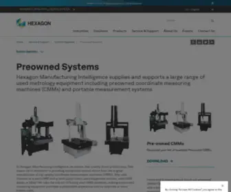 Hexagonpreowned.com(Preowned Systems) Screenshot