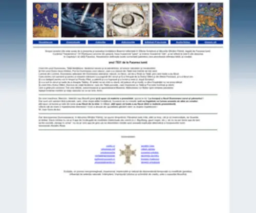 Hexaimeron.ro(Cosmologie) Screenshot