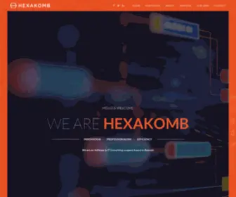 Hexakomb.com(Software for the future) Screenshot