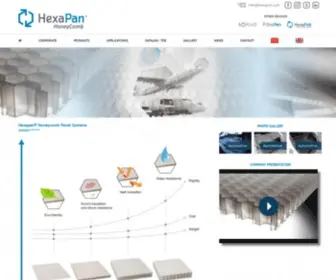 Hexapan.com(Honeycomb Sheet) Screenshot