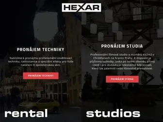 Hexar.cz(Rental & studios) Screenshot