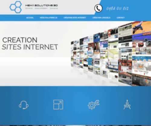 Hexasolutions3D.fr(Hexa Solutions 3D) Screenshot