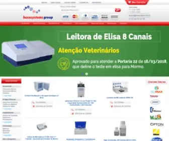 Hexasystems.com.br(Produtos) Screenshot