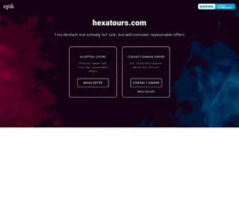 Hexatours.com(Paris Vacation) Screenshot