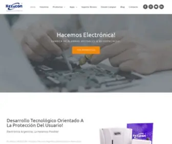 Hexaweb.com.ar(Alarmas Hexacom) Screenshot