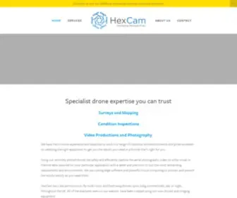 Hexcam.co.uk(Drone Photography and Video) Screenshot