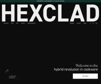 Hexclad.com(Hexclad Cookware) Screenshot