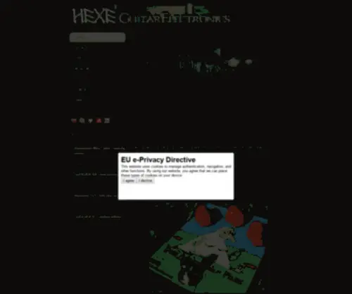 Hexeguitar.com(HexeFX) Screenshot