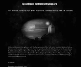 Hexenmix.de(Hexenforum hinterm Schwarzdorn) Screenshot