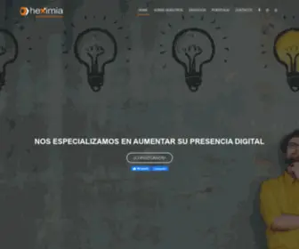 Heximia.com(Agencia de Social Media Concordia) Screenshot