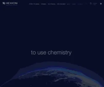 Hexion.com(Hexion) Screenshot