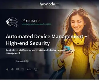 Hexnode.com(Unified Device Management) Screenshot