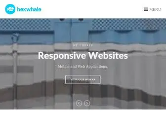 Hexwhale.com(Best UI UX Design Agency Bangalore) Screenshot