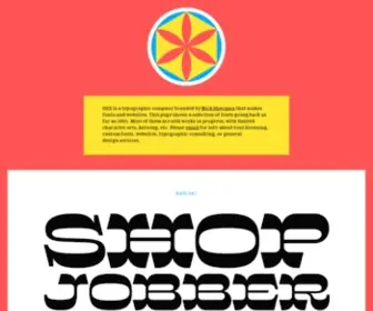 Hex.xyz(HEX is a typographic design company founded by Nick Sherman) Screenshot
