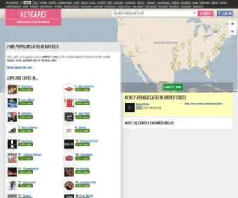 Hey-Cafes.com(Find) Screenshot