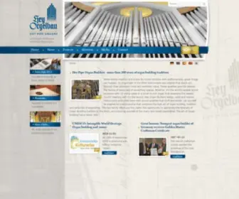 Hey-Orgelbau.com(Hey Organ Buildersyears of tradition in organ building) Screenshot