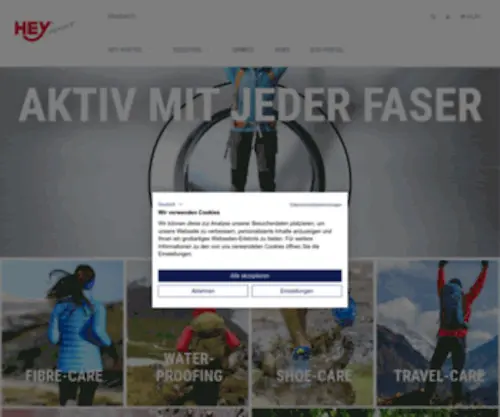Hey-Sport.de(Eshopdirect) Screenshot