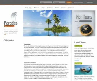 Hey-World.org(Travel paradise) Screenshot