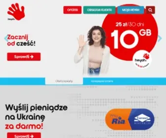 Heyah.pl(Najlepsza oferta bez długoterminowej umowy) Screenshot