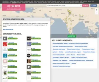 Heybeauty.in(Beauty salons and Spas in India) Screenshot