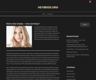 Heybride.org(Heybride) Screenshot