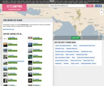 Heycamping.in(Find camping sites in India) Screenshot