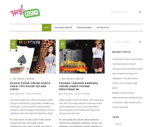 Heycosmo.com(heycosmo) Screenshot