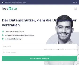 Heydata.eu(Ihre Experten zum Datenschutz) Screenshot