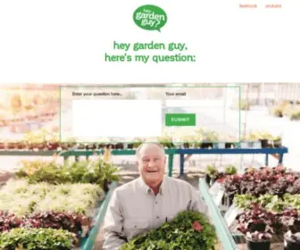 Heygardenguy.com(Hey Garden Guy) Screenshot