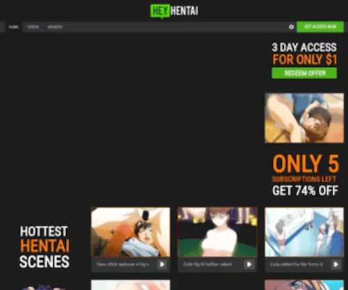 Heyhentai.com(Heyhentai) Screenshot