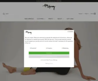 Heyhoneyyoga.com(Hey Honey Yoga) Screenshot