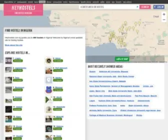 Heyhostels.com.ng(Find hostels in Nigeria) Screenshot