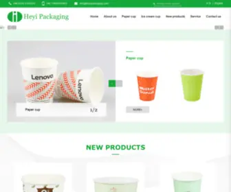 Heyipackaging.com(Xianghe Heyi Packaging Co) Screenshot