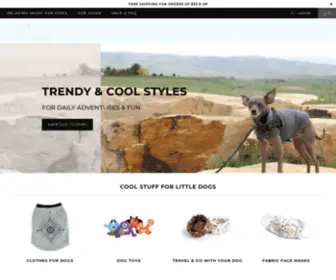 Heylittledogs.com(Cool & trendy small dog clothes) Screenshot