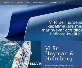 Heymanholmberg.se(Heyman & Holmberg) Screenshot