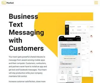 Heymarket.com(Business Text Messaging Platform) Screenshot