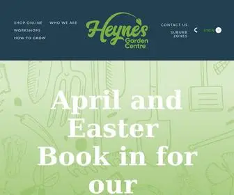 Heyne.com.au(Heyne's Garden Centre) Screenshot