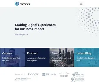 Heyooo.com(DevOps Consulting Company) Screenshot