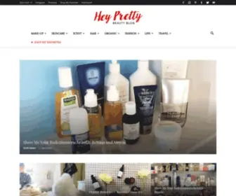 Heypretty.ch(Hey Pretty Beauty Blog) Screenshot