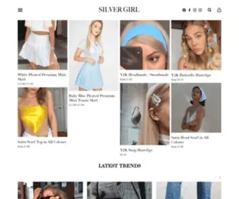 Heysilvergirl.com(Silver Girl) Screenshot