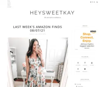 Heysweetkay.com(heysweetkay) Screenshot