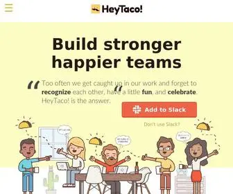 Heytaco.chat(Build stronger) Screenshot