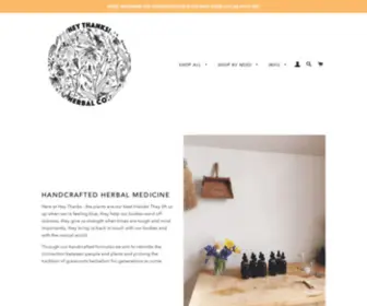 Heythanksherbalco.com(Hey Thanks) Screenshot