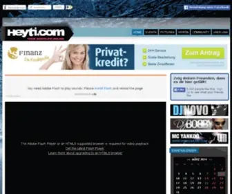 Heyti.com(Willkommen auf) Screenshot