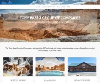 Heytony.com(The tony basso group of companies) Screenshot